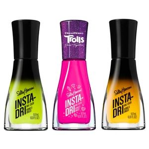 🆕 Sally Hansen Insta-Dri Nail Color Nail Polish 3 Piece Set